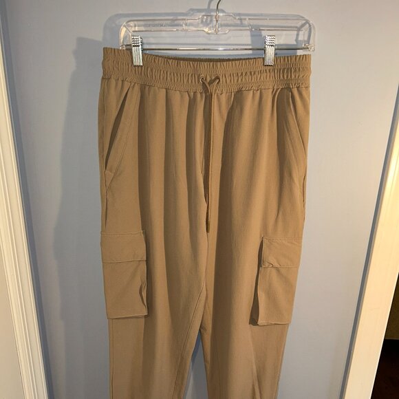 Alo Yoga Tan Cargo Pants, Men's Medium - Picture 1 of 6